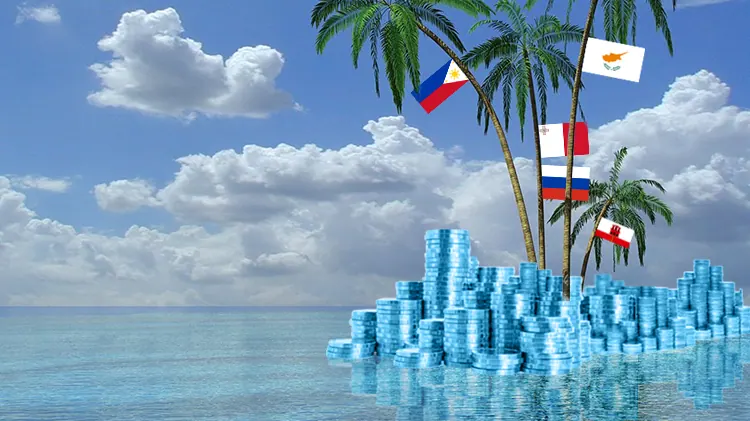 Crypto Islands as Double Offshore